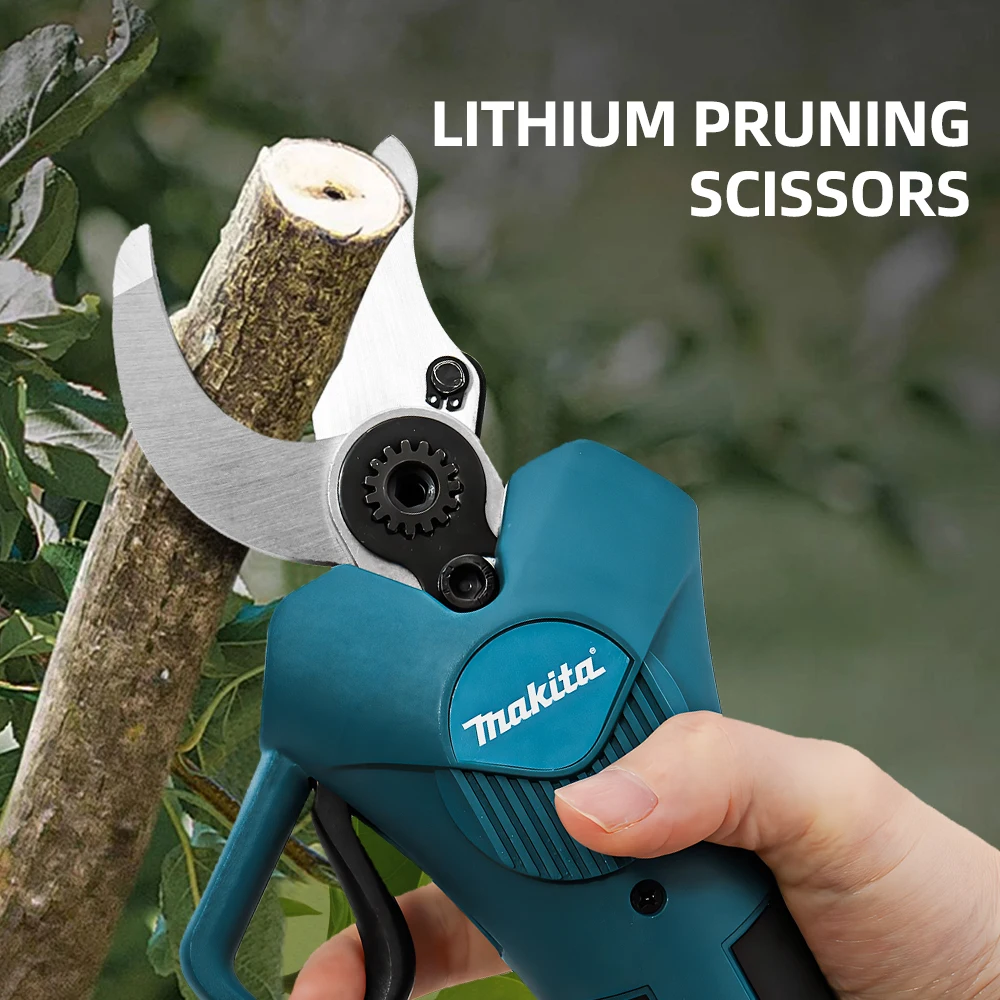 Makita – ciseaux électriques au Lithium, sécateur multifonction, coupe de Branches d'arbres fruitiers, Machine de jardin à batterie 18V