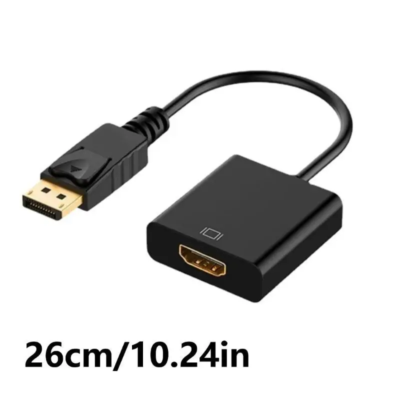 652F Gold Plate DisplayPort to HDMIS Converter لـ High Video و Audios Syncing HDMIS Connectors #6