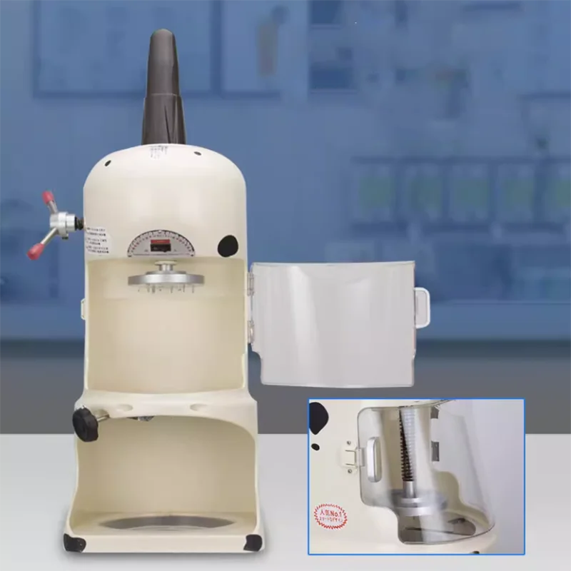 

Multifunctional Duty Electric Stainless Steel Ice Shaver Snow Cone Maker Crusher for Household Commercial Hotel Use