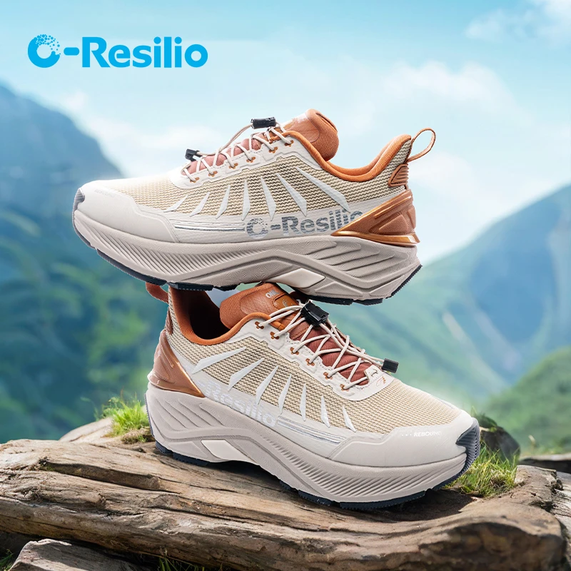 O-Resilio Original Men Trail Running Shoes Cushioning Sport Shoes Outdoor Elastic Racing Training Sneakers Winter Walking Shoes