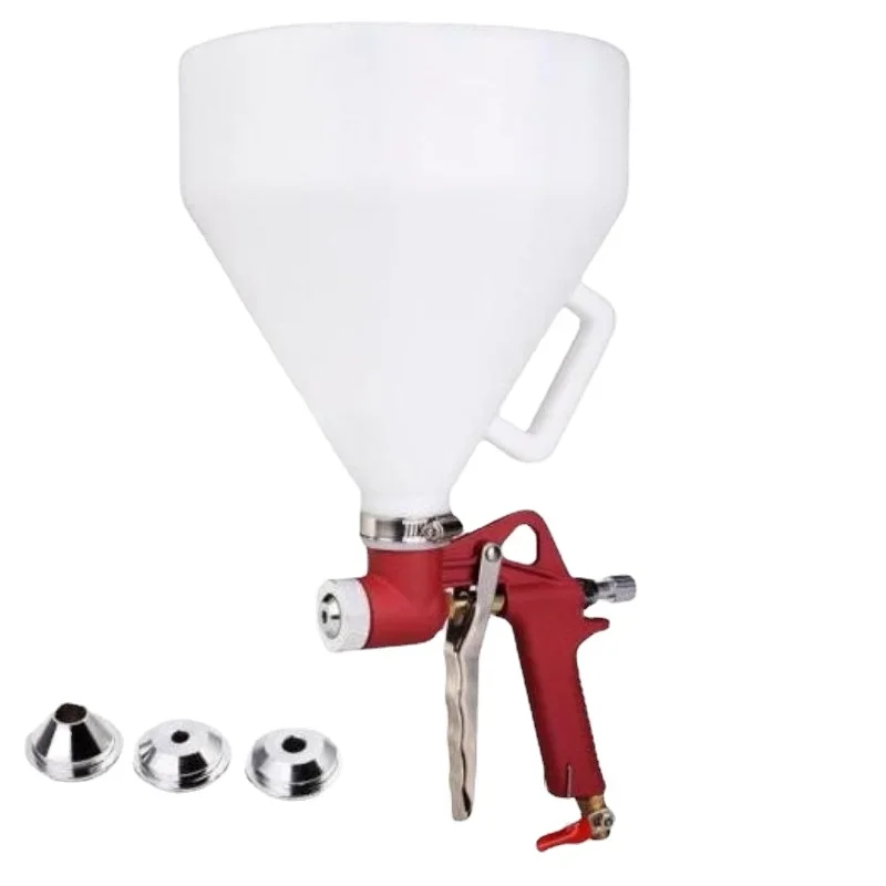 6L plastic pot Funnel spray gun Dantu King building external wall relief paint spray BuntSteinPutz Wow, algae mud