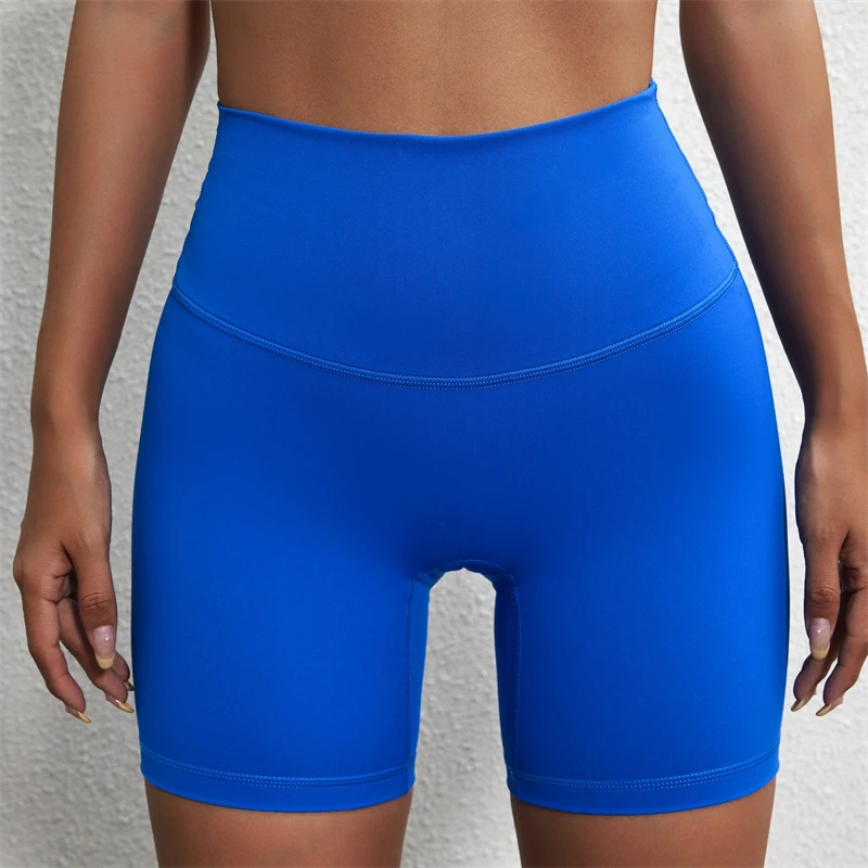 Yoga Shorts Gym Short Leggings With Pocket Women Sports Shorts Workout High Waist Fitness Short Pants Running Cycling Sportswear