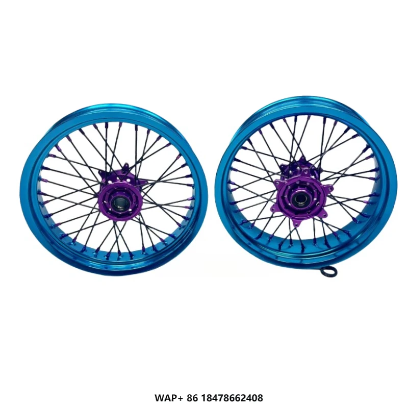 

CNC High Quality Motorcycle Accessories Fit Stark Varg Giant Rims Aluminum Alloy Motorcycle Wheels for Supermoto EXC .