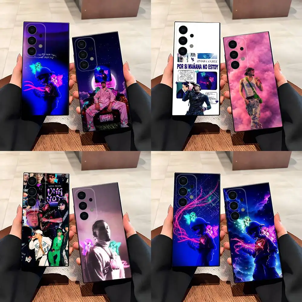 Чехол для телефона O-Omar C-Courtz Por Si Manana No Estoy для Samsung S 9,10,21,30,22,23,24,25,26,Ultra,Plus,Lite,FE,4,5G, черный, мягкий