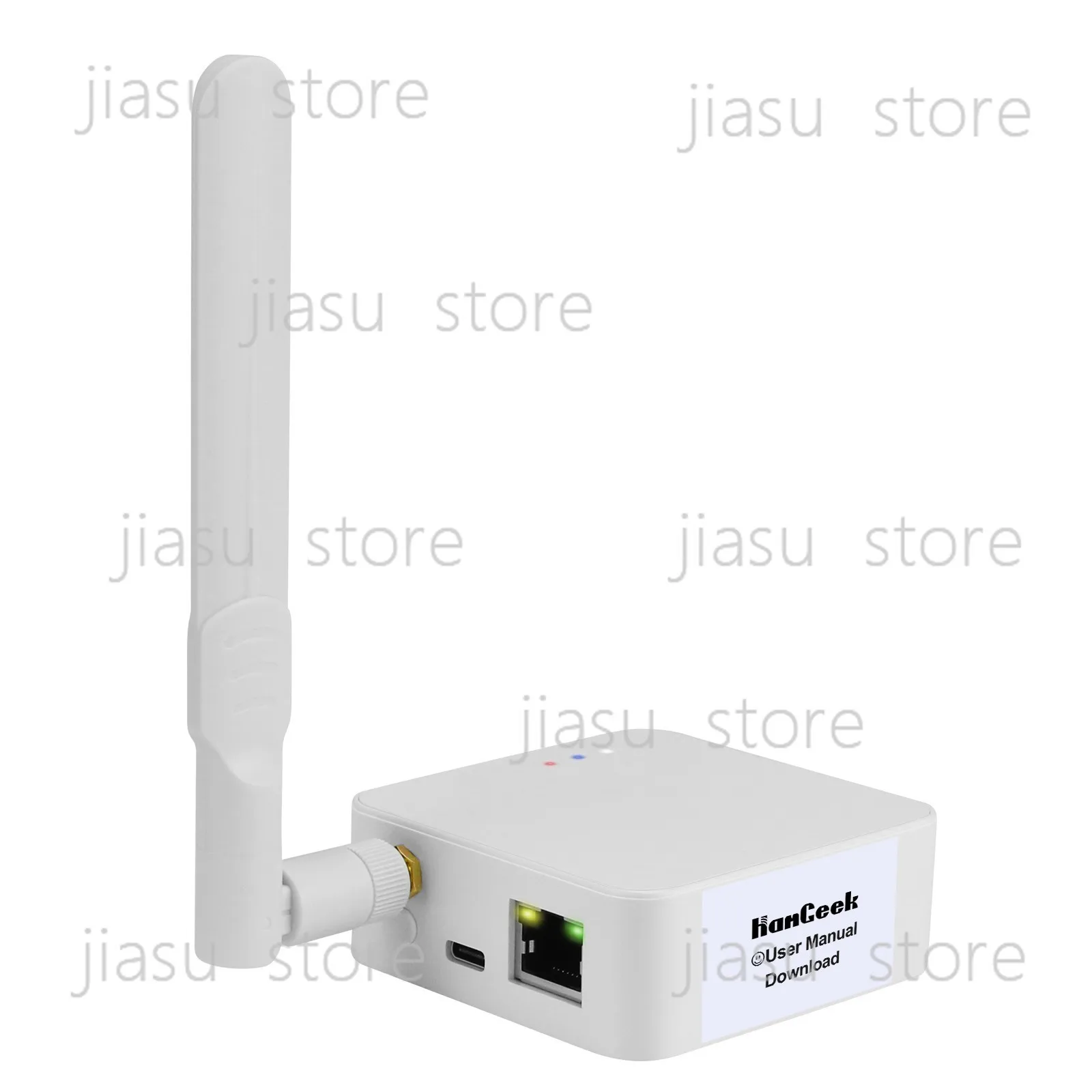 

HamGeek HMG-01 Plus POE White Universal ZigBee Gateway ZigBee Coordinator Without USB Data Cable