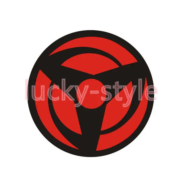 Hot Sell Anime Sharingan Sticker Decal Window Bumper Trunk Car Stickers Vinyl Decals Car Accessories Graphic Decoration