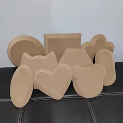 Pottery Ceramics Dish Plate Forming Geometric Molds Mould for DIY Handbuliding Making Craft Clay Tools