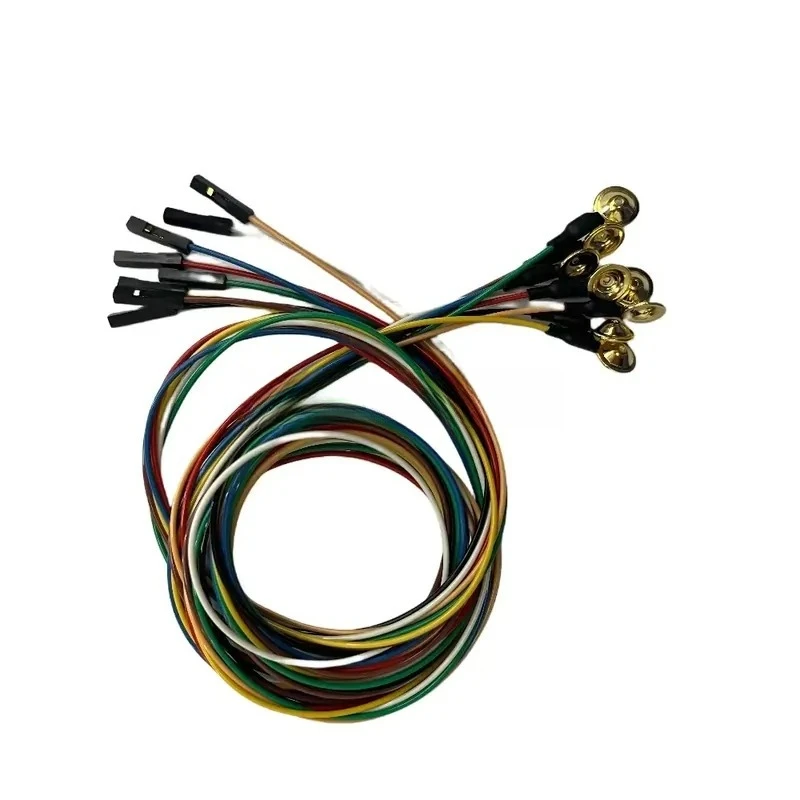 2026 Hot Sale Gold Cup Electrode Wire for DIN1.5 Interface and DuPont Interface Connection Wire