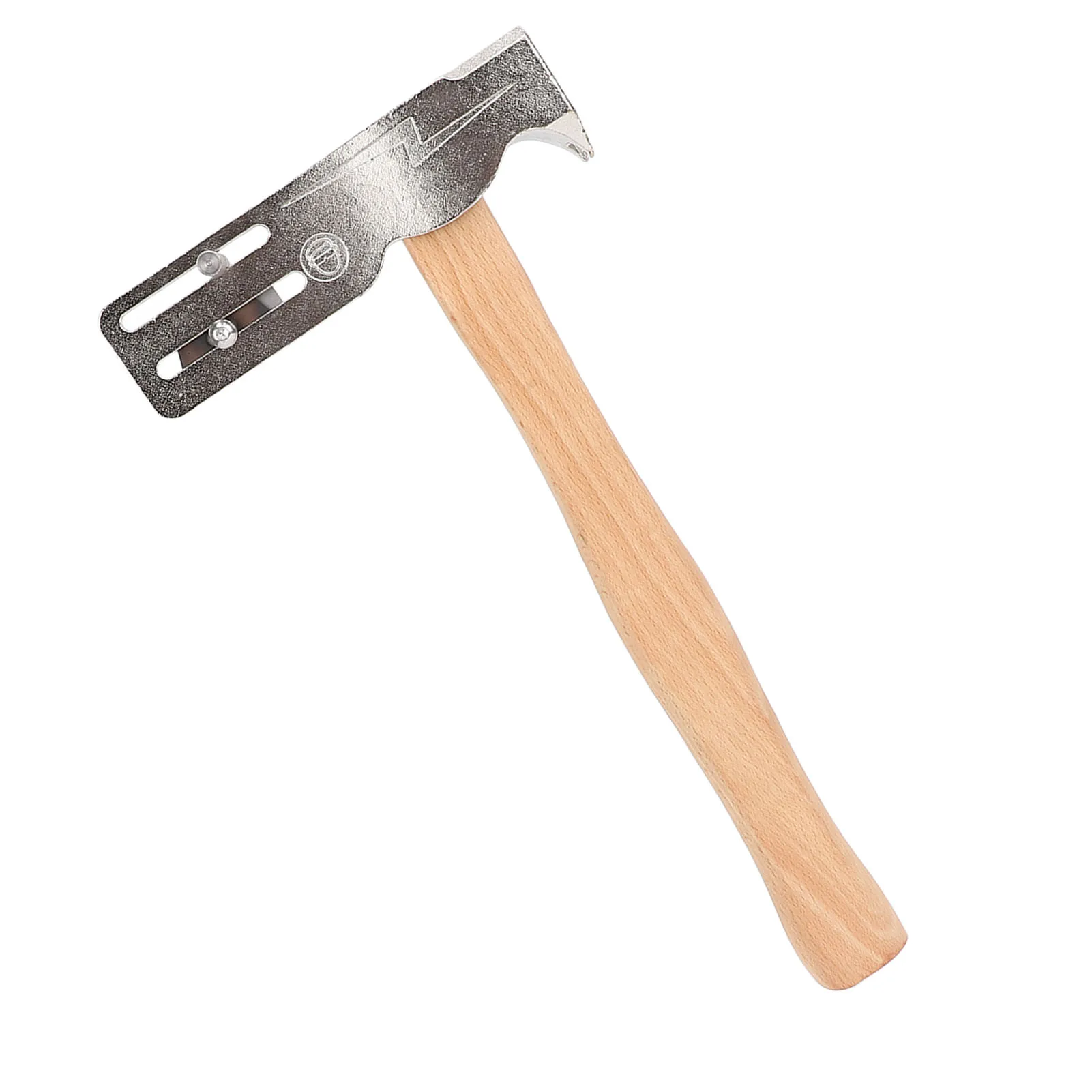 MWT 005 MH 17oz Magnet Roofing Hatchet Carbon Steel Shingling Hammer with Wooden Handle for Roof Repair