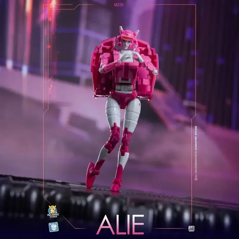 IN MAGAZZINO Trasformazione Dr.Wu MS-35 Elita One MS35 Alie ARCEE 10 cm Mini Acton Figure Toys