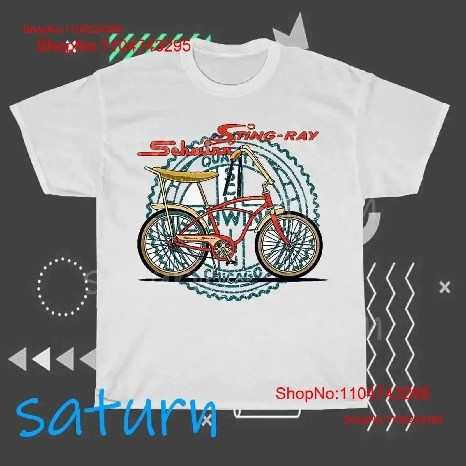 

Schwinn Bicycle Logo T Shirt Funny Size S to 5XL vintage Washed designer clothes Soft Stretched Casual Stylish homme Versatile