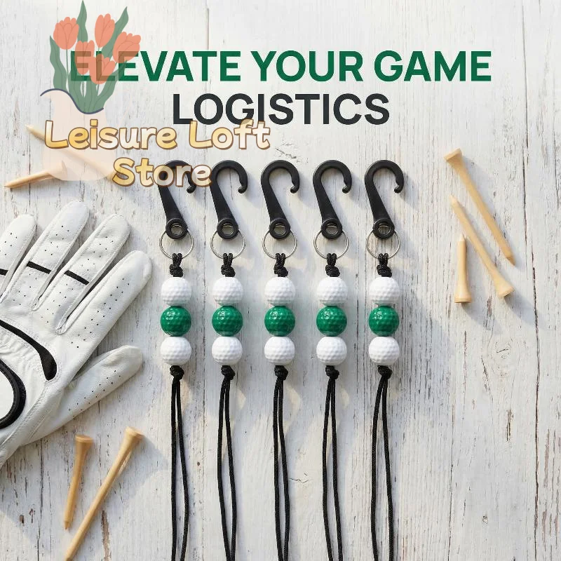 Golf Strokes Scoring Beads 5Pcs Set Handy Golf Training  for Stroke Count and Game Management