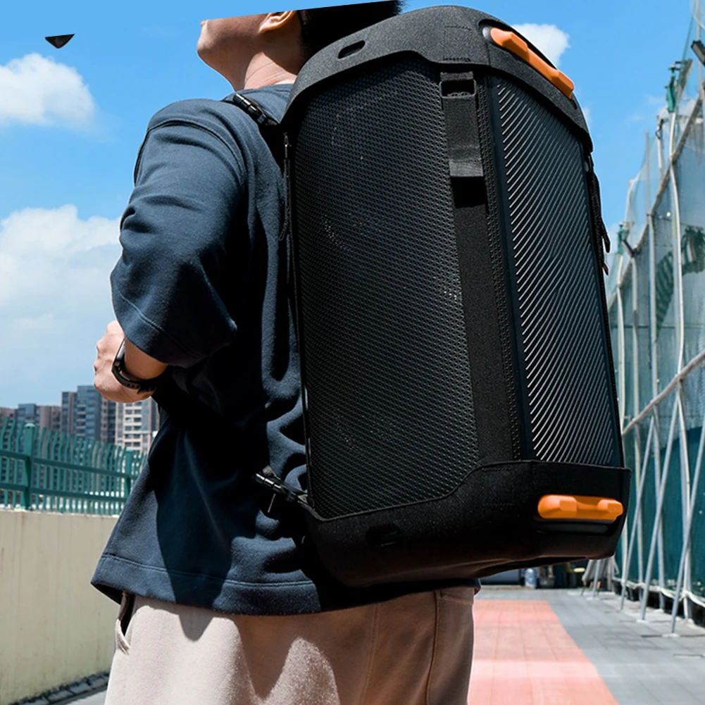 حقيبة حمل للسفر مع حزام كتف مزدوج وحقيبة حمل للسفر لمكبر الصوت المحمول JBL Partybox 110