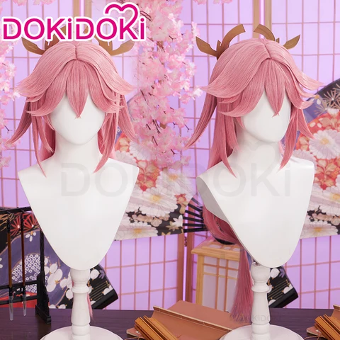 Костюм для косплея Яэ Мико из Genshin Impact, DokiDoki-SR, женский, размер XL распродан