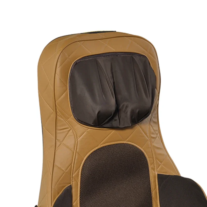 Sedile per massaggio elettrico completo per la schiena airbag 3D cuscino per massaggio a infrarossi shiatsu vibrante per auto riscaldato