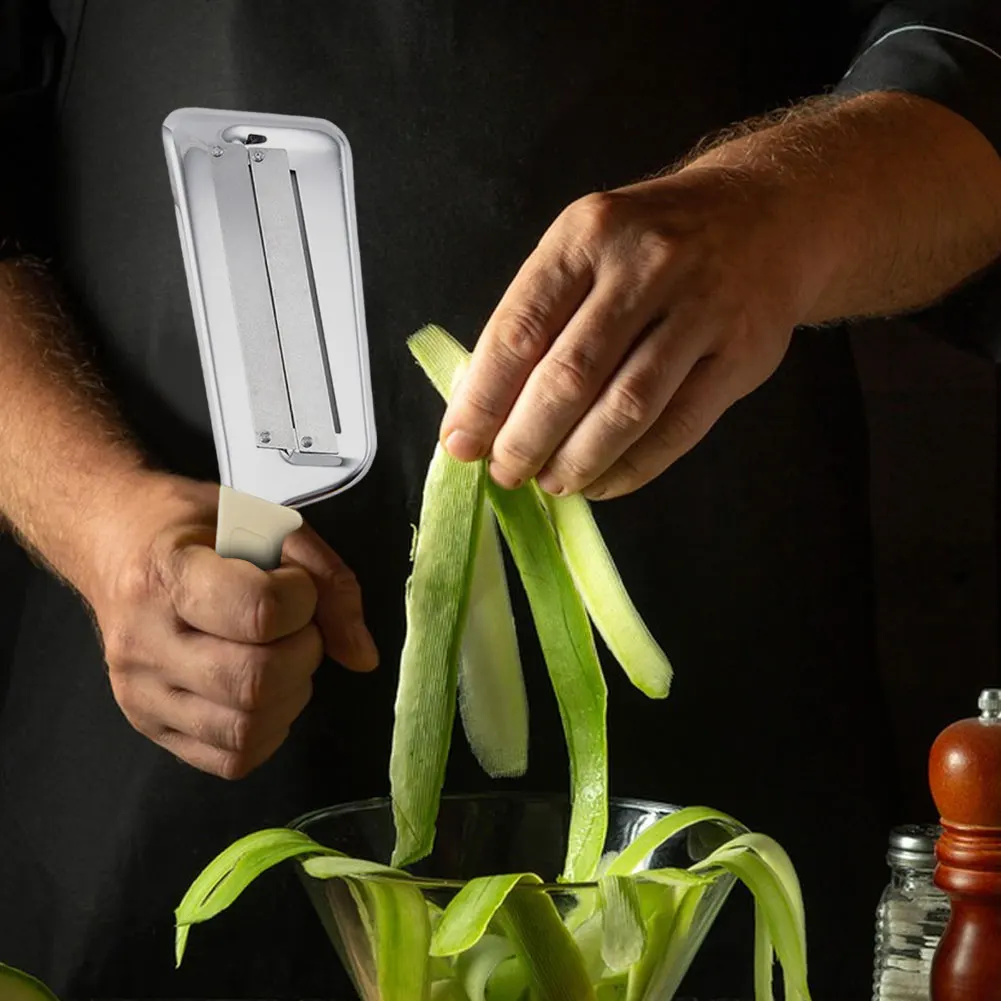 

Измельчитель капусты из нержавеющей стали, овощерезка с двойным лезвием, очиститель рыбьей чешуи, легкий очиститель овощей и фруктов