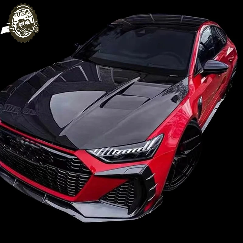 

High Quality Carbon Fiber Engine Hood Car Bonnet for A7 C8 S7 Rs7