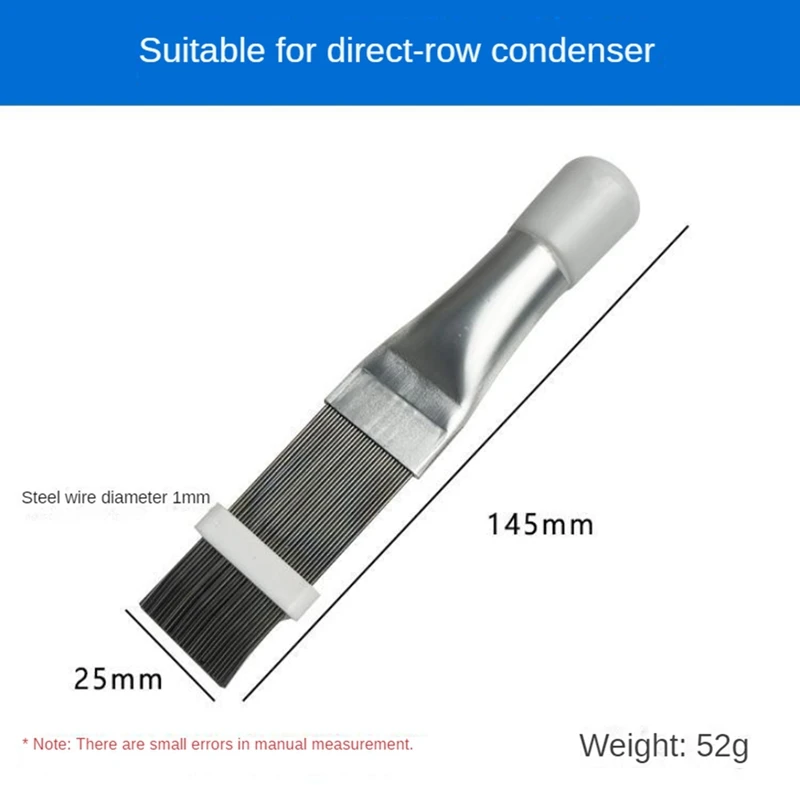 1 Piece Air Conditioner Restoration Comb Stainless Steel Outside Unit Cleaning Tool Air Conditioner Fin Comb