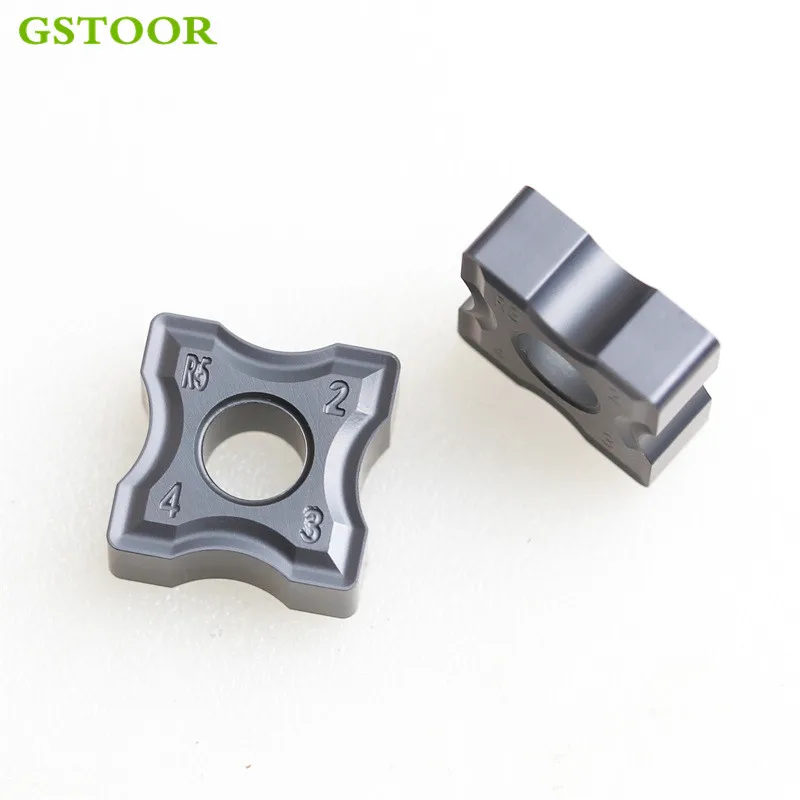 10PCS SNMA120408 SNMG12T408 R1 R1.5 R2 R2.5 R3 R5 GMH20 GMH25 CNC เครื่องใบมีดเครื่องกลึงเครื่องตัดคาร์ไบด์แทรกเปลี่ยน