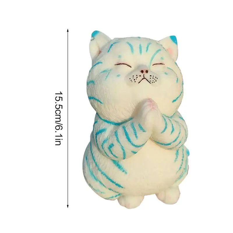 Cat Fidget Toy Elastic Sensory Fidget Toys Fidget Squeeze Toy Funny Slow Rising Stretchy Toys Stress Relief Sensory Toys For