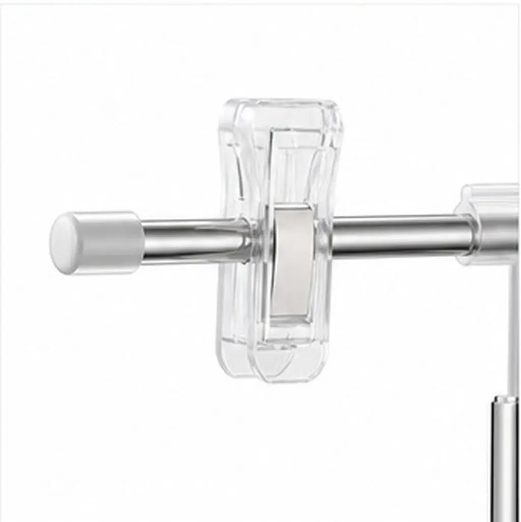 Stainless Steel T-Shaped Poster Display Stand Height Adjustable Multipurpose Advertising Rack Sign Holder Desktop Poster Holder
