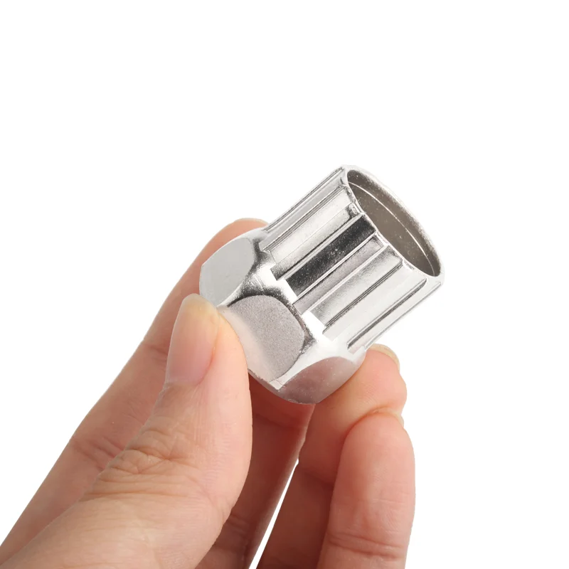 Bike Cassette Flywheel Freewheel Lockring Remover Removal Repair Tool For MTB Bicycle Wheel 12 Teeth Durable Carbon Steel Wrench