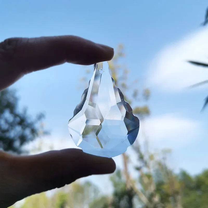 

Хрустальная граненая призма, подвесное украшение, Ловец солнца, детали люстры, бусины, гирлянда, аксессуары, домашний садовый декор, ловец солнца