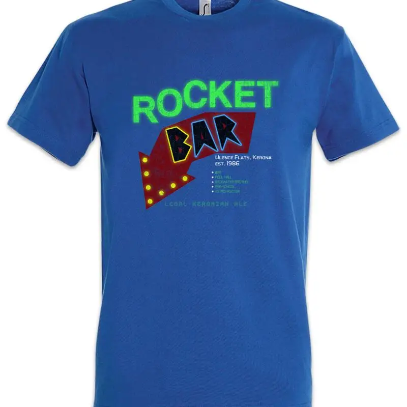 Rocket Bar T Shirt Space Logo Symbol Sign Game Quest Gamer Ulence Flats Kerona