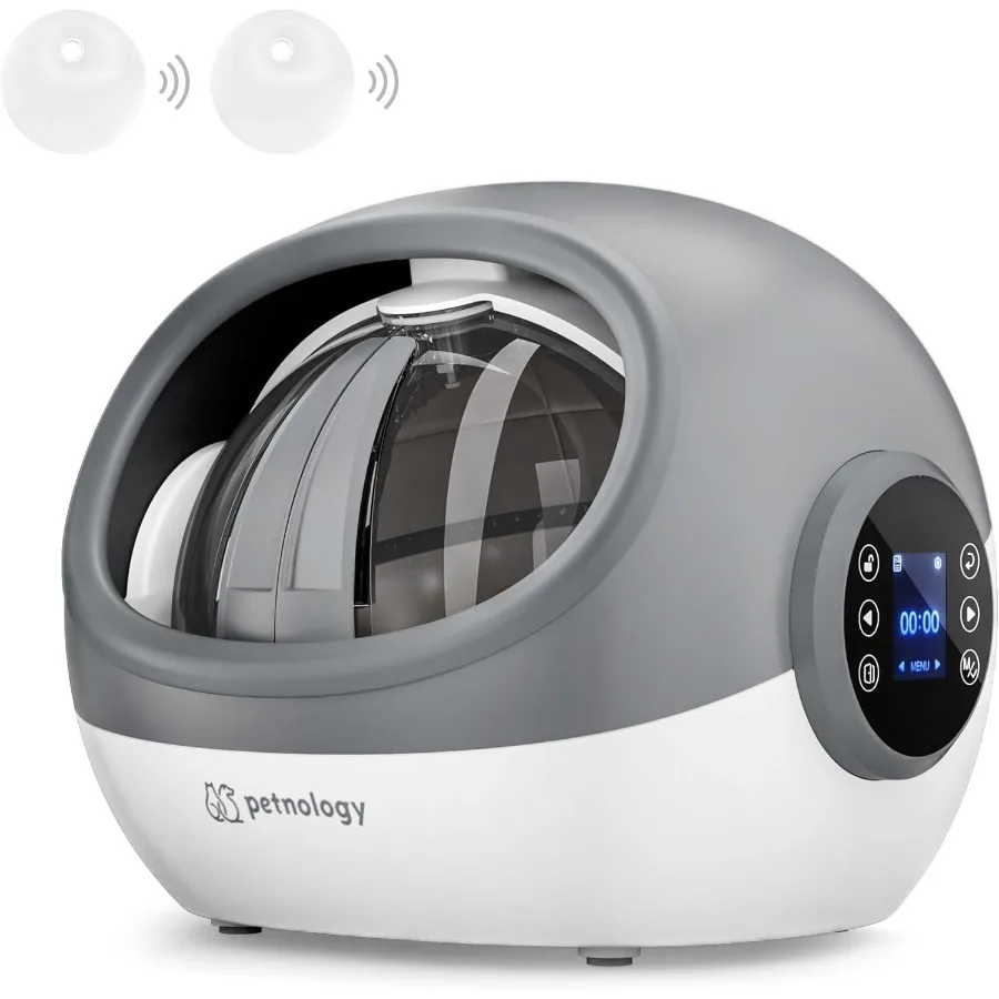 

RFID Cat Feeder with Collar Sensor Timed Auto Pet Feeder for Multi-Cat Households 4 Feeding Modes Suitable for Both Wet and Dry