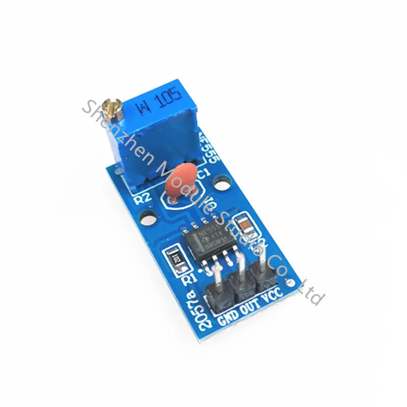 1pcs - 100pcs NE555 adjustable frequency pulse generator module For Arduino Smart Car