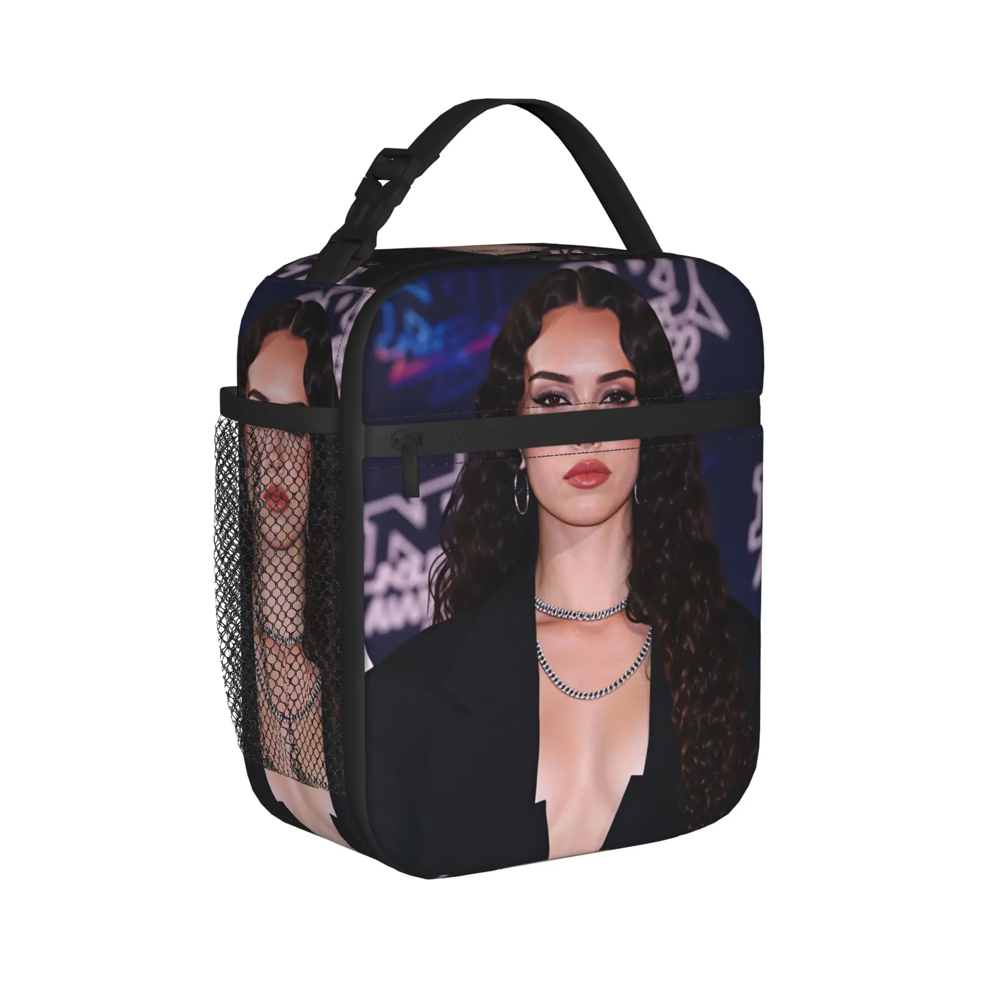 Katseyes Daniela Lunch Bag For Adult  Custom Lunch Box Leisure School Cooler Bag Portable Zipper Waterproof Thermal Lunch Bags