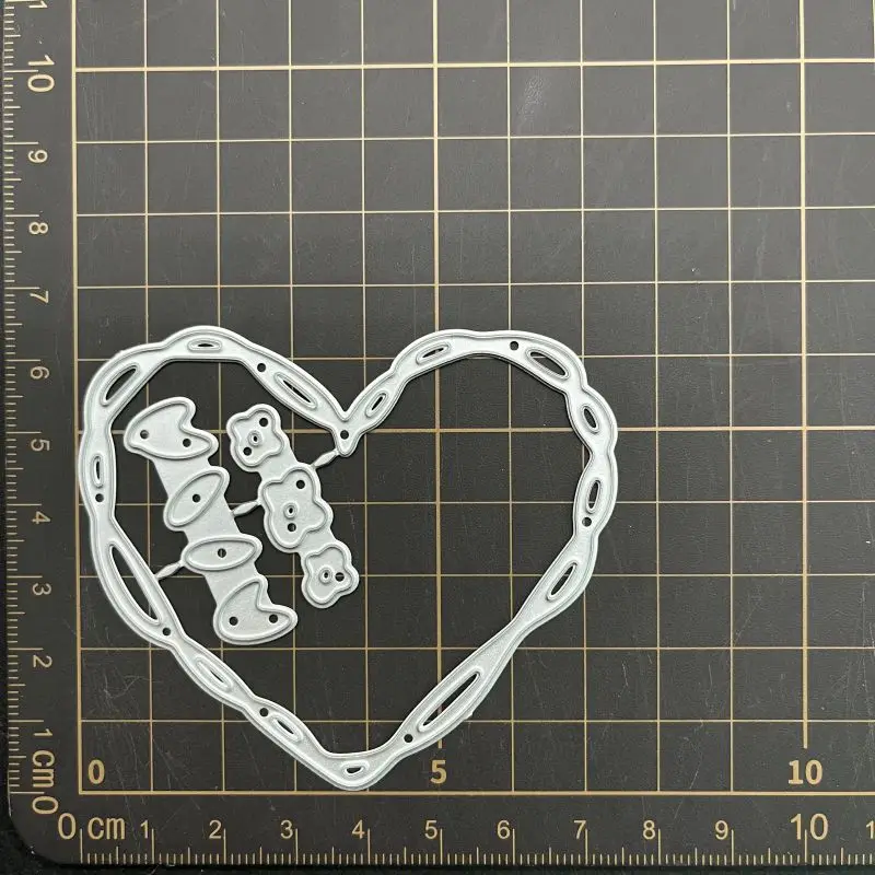 Sealing wax heart butterfly Metal Cutting Dies Stencils For DIY Scrapbooking Decorative Embossing Handcraft Die CutsTemplate