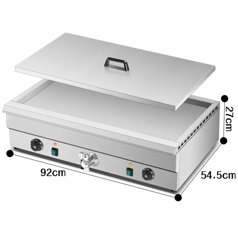 Electric Pancake Maker for Making Crispy Pancakes/Mung Bean Pancakes; Countertop Electric Griddle; Commercial Equipment for Hote