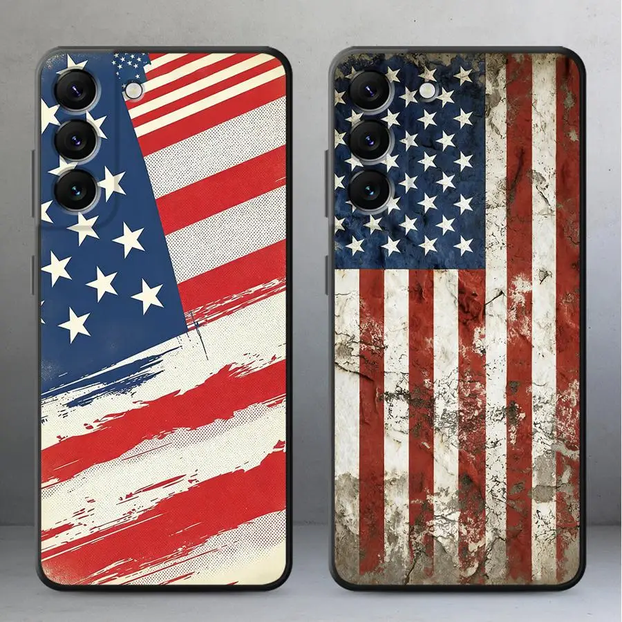 Phone Cover Case for Samsung Galaxy A57 A24 A52 A36 A23 A32 A26 A25 A37 A22 A53 A35 A73 A51 A55 A72 A71 National Flag Pattern
