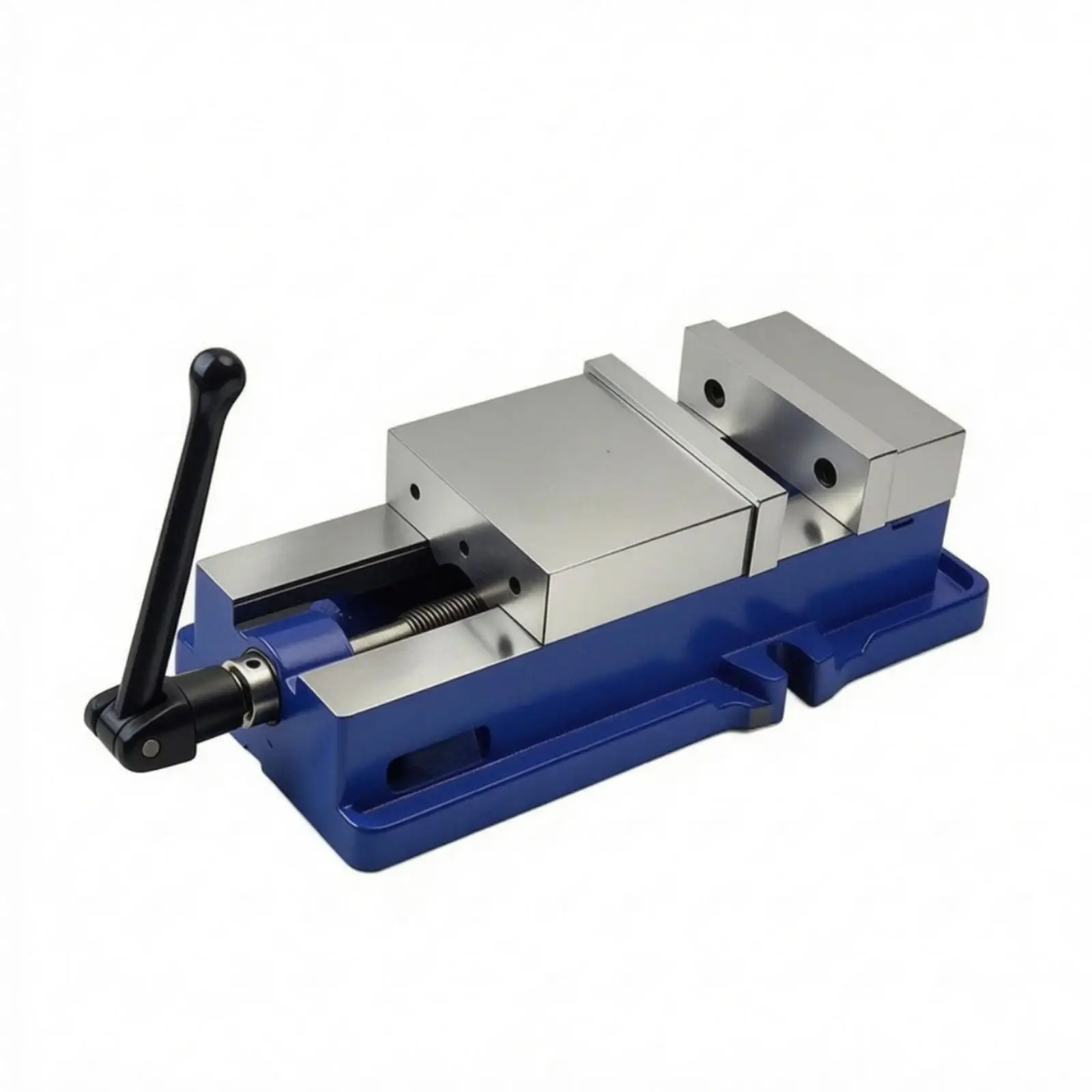 4 Inch Milling Vise Heavy Duty Gray Cast Iron HT250 Fixed Jaw Precision Clamping Tool for Milling Machine