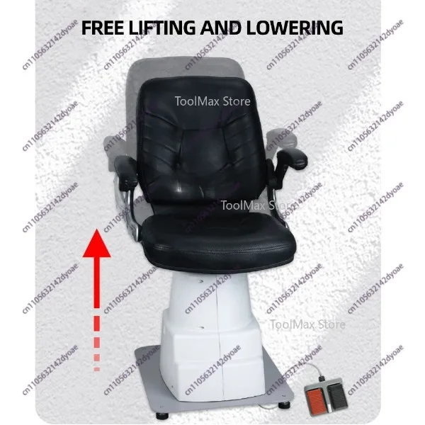 WZ-B Optometry Equipment Lift Chair Movable Armrest Optometry Chair with Foot Switch,suits Eye Hospital Optical Shop
