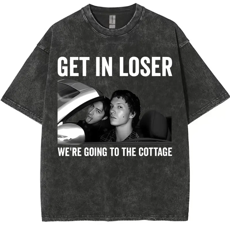 

Футболки Harajuku с подогревом, забавные мем, винтажные потертые графические футболки в стиле Харадзюку, мужские и женские футболки в стиле хип-хоп, удобная повседневная футболка, уличная одежда