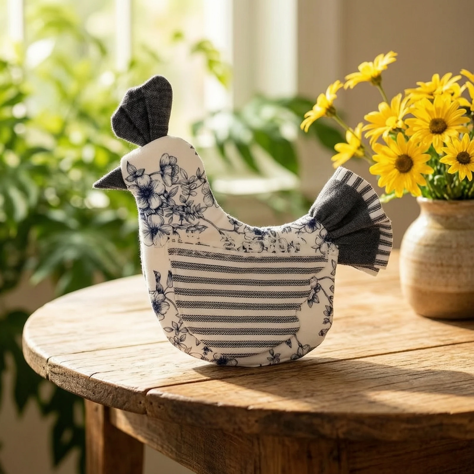 Chicken Oven Glove Lightweight Oven Glove with 3D Body Chicken Pot Holder Decorative Hot Pad Charming for Cooks, Baking, Cooking