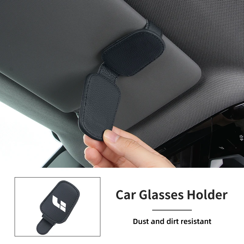 

Leather Car Glasses Clip Vehicle Glasses Bracket Interior Accessories For Leading Ideal Lixiang Li L7 L8 L9 ONE 2022 2023