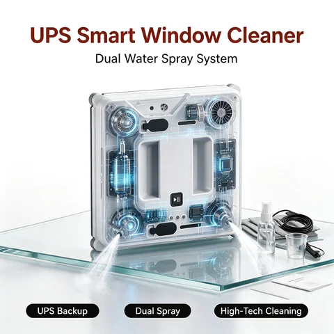 Automatic Robotic Window Cleaner