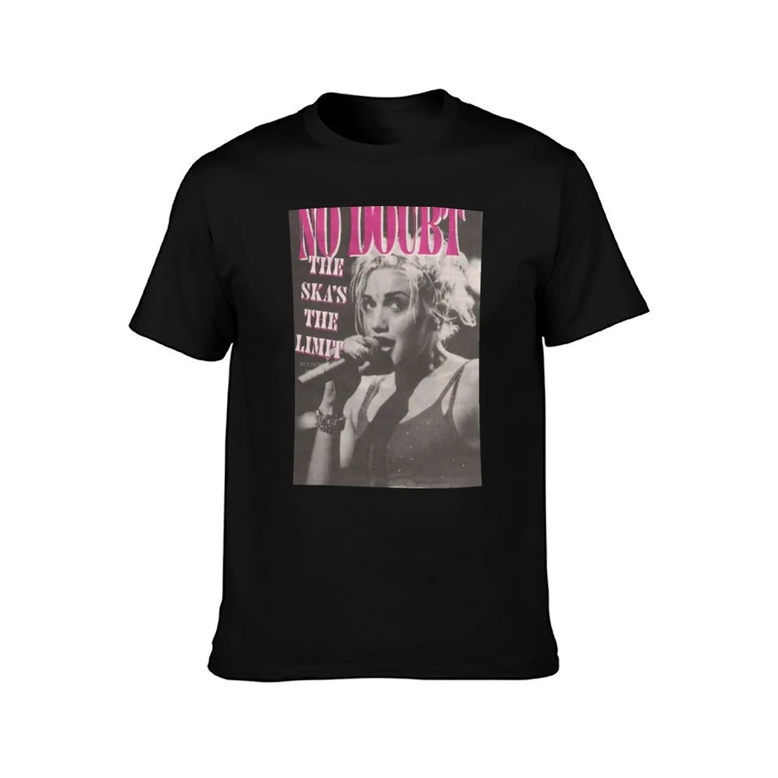 NO DOUBT GWEN STEFANI 90S T-Shirt Basic Solid Color Casual Tee Shirt T-Shirt