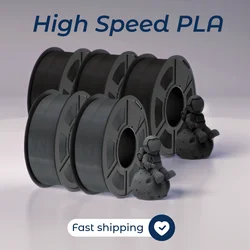 Filamento PLA ad alta velocità JAYO 3D Filamento PLA HS da 1,75 mm 2/5/10 rotoli per stampante 3D Bambu FDM Materiale di stampa 3D avvolto ordinato