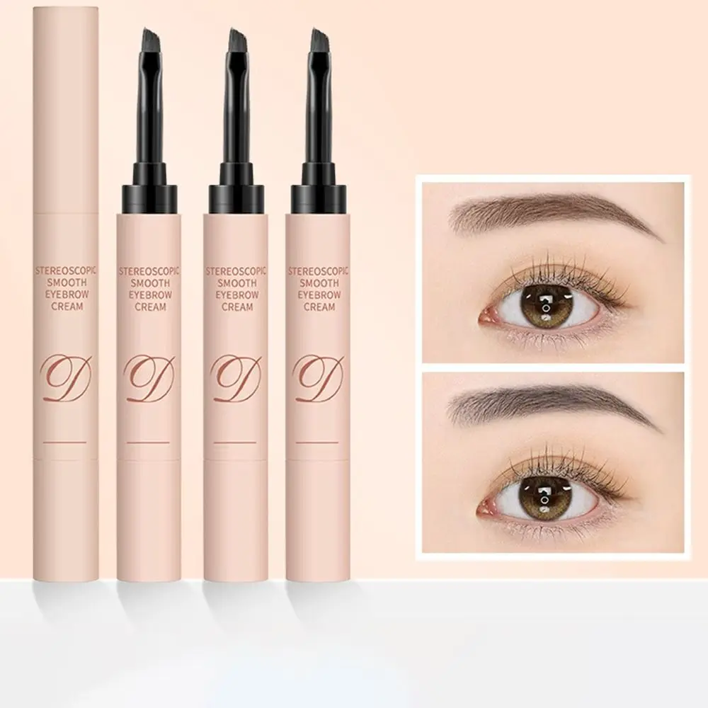 Portable Long Lasting Eyebrow Dyeing Cream Waterproof Sweatproof Makeup Tool Multifunctional Smudge-proof Eyebrow Pencil Make Up