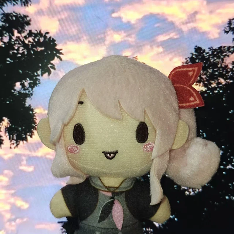 Proyecto Sekai AKIYAMA MIZUKI Kawaii Cosplay Mini figura de algodón colgante llavero Anime Fans regalo de Navidad