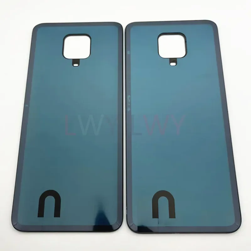 Battery Back Cover For Xiaomi Redmi Note 9S 64MP 3D Glass Panel Rear Door For Redmi Note 9 Pro Housing Case Replace