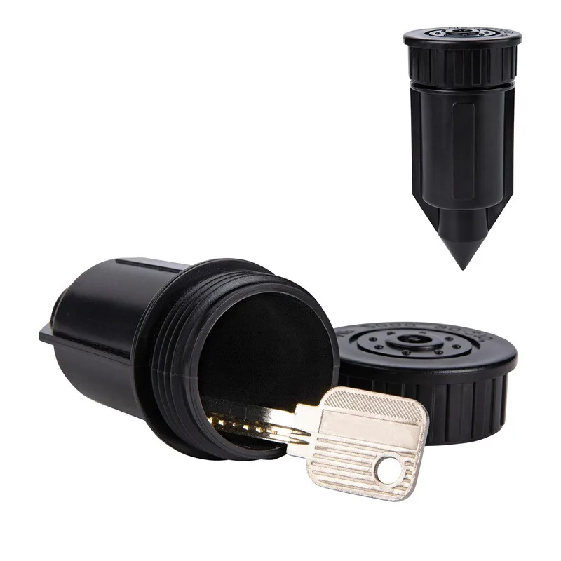 1/2Pcs Hide Key Cash Hidden Box Sprinkler Head Money Safe Outdoor Garden Yard Hiding Vault Case Waterproof Impact Resistant