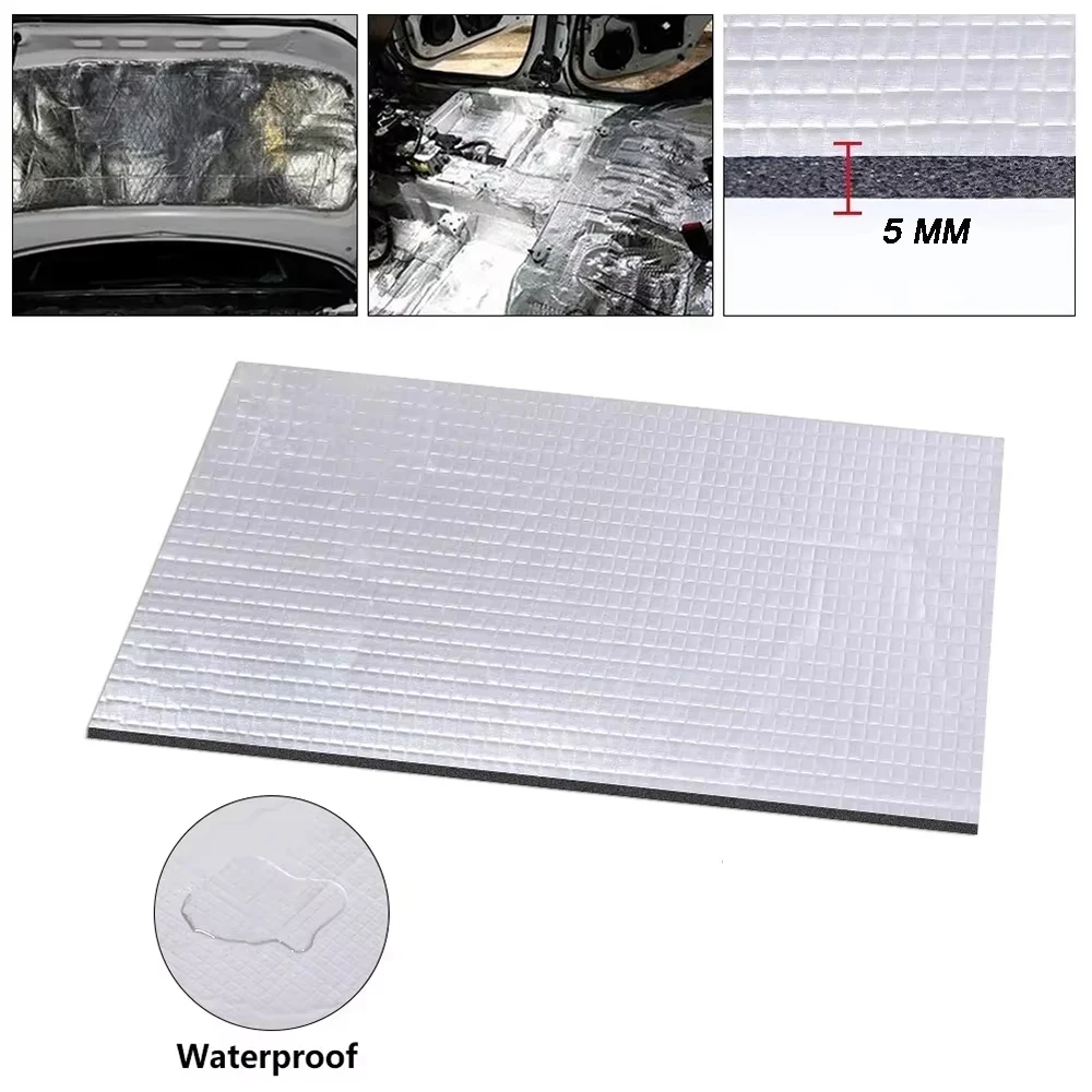 Automotive Soundproofing and Insulation Pad 100x50cm Automotive Soundproofing Pad Panel Automotive Parts