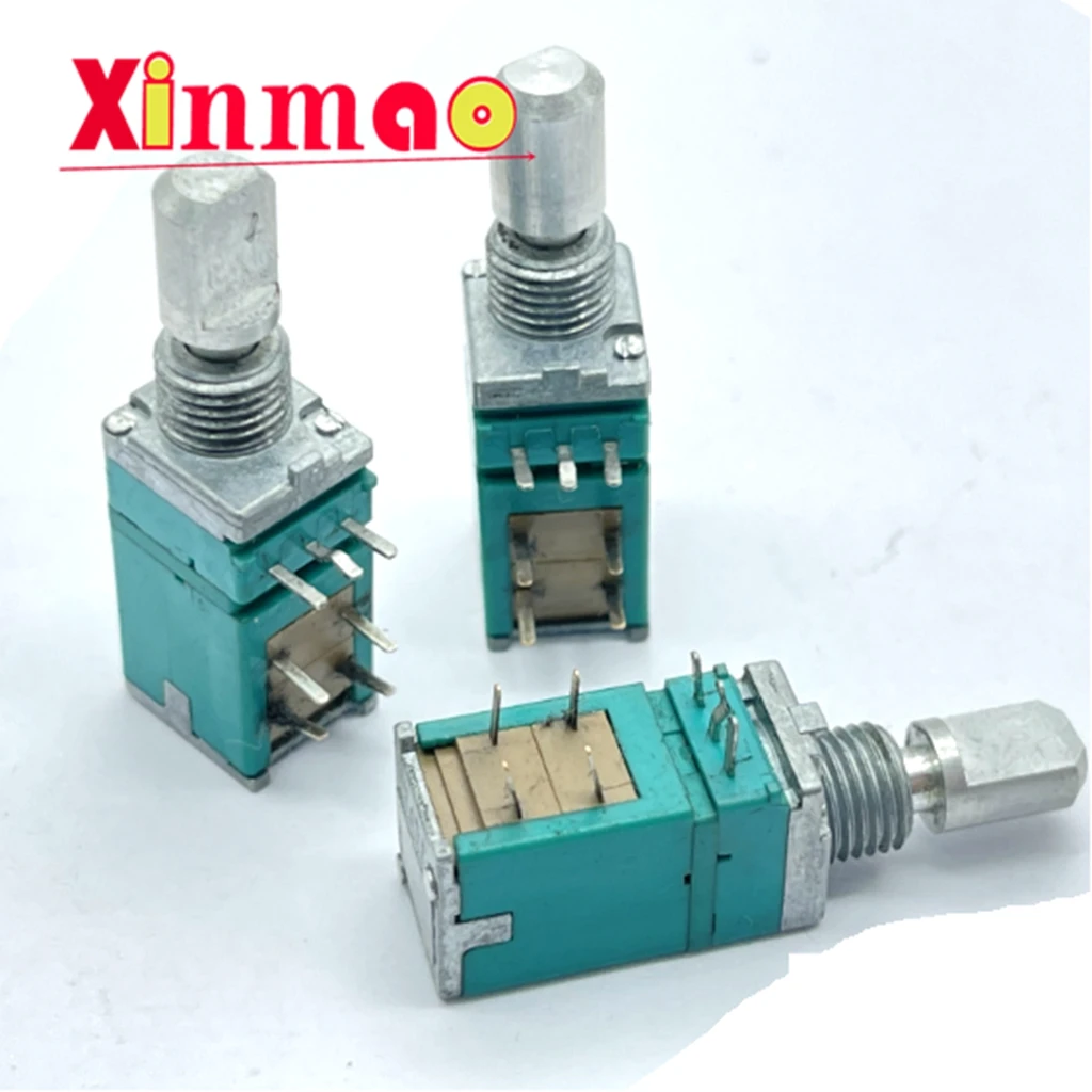 

ALPS Alps RK09 Прецизионный однозвенный потенциометр с двойным переключателем нажатия 50K с 41-осью позиционирования 15