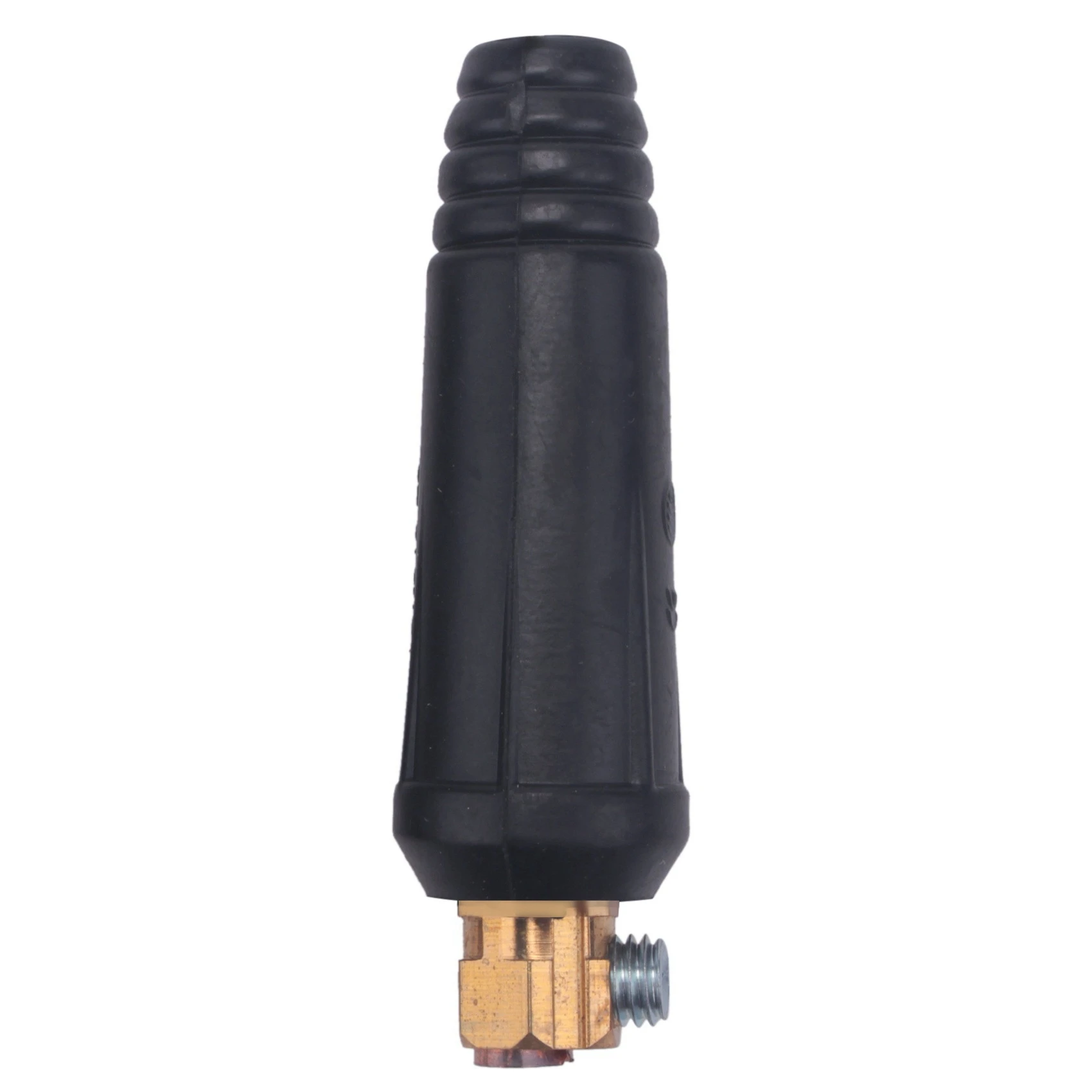 Conector do cabo da máquina de solda elétrica do estilo europeu, soquete de plugue rápido, preto, DKJ 10-25, 1 grupo