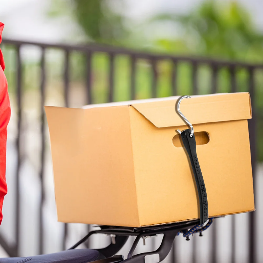 

2Pcs Heavy Duty Rubber Bungee Cords Elastic Tie Down Straps for Truck Cargo Tie Down Tarps Truck Bungee Cords Heavy Duty Straps